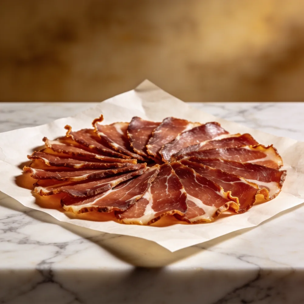 Dry-cured bacon